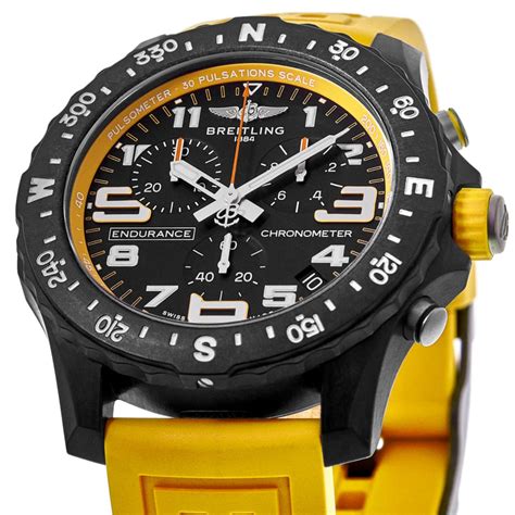 ℬ Breitling Single Yello Watch Collector Travel 